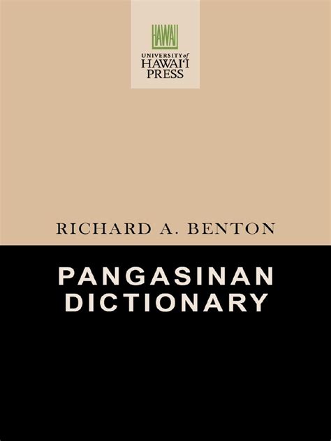 Idioma'y Pangasinan: A Glossary of Pangasinan Idiomatic Expressions.